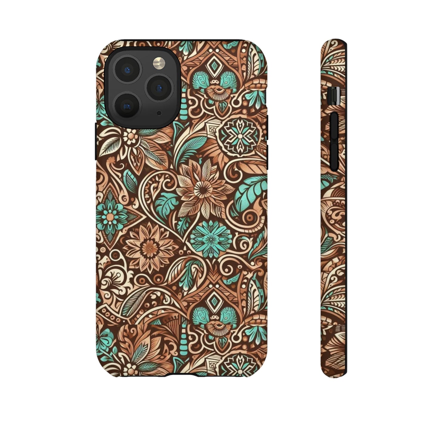 Leather & Turquoise / Tough Cases