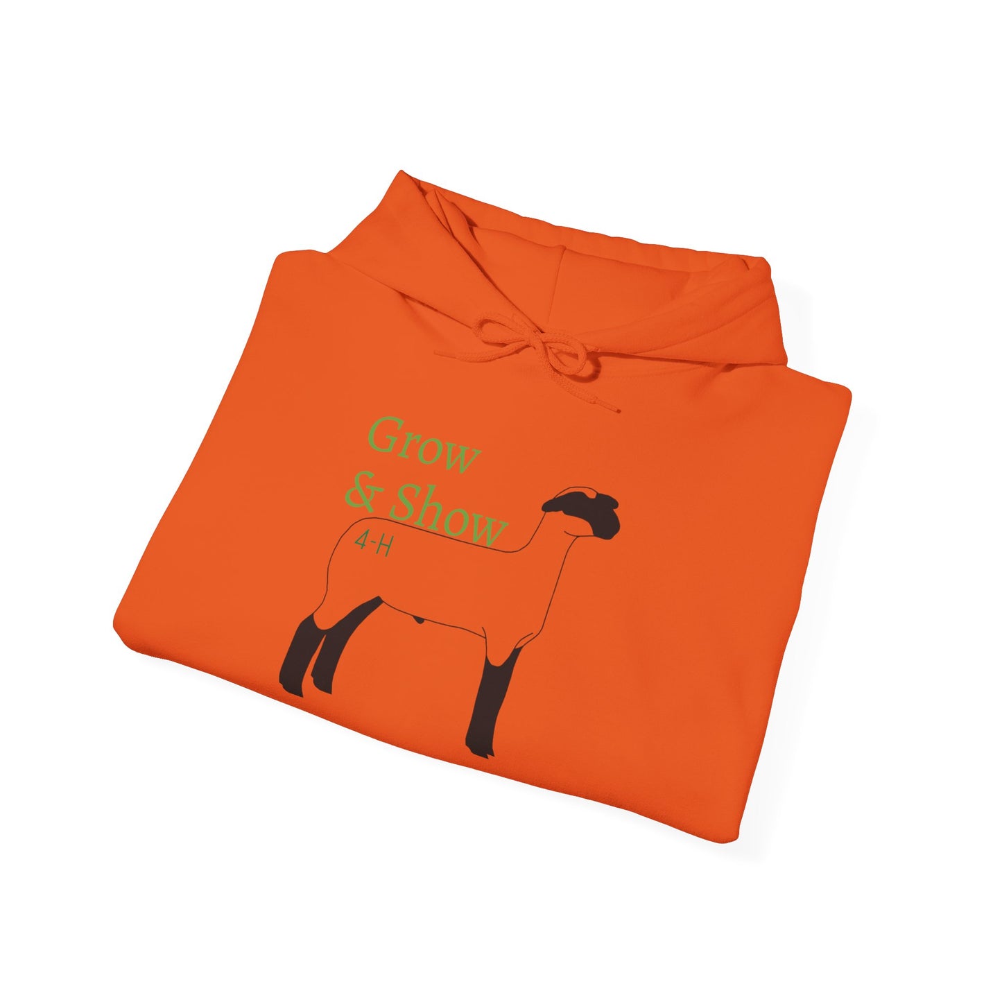 Grow and show 4h hoodie-sheep