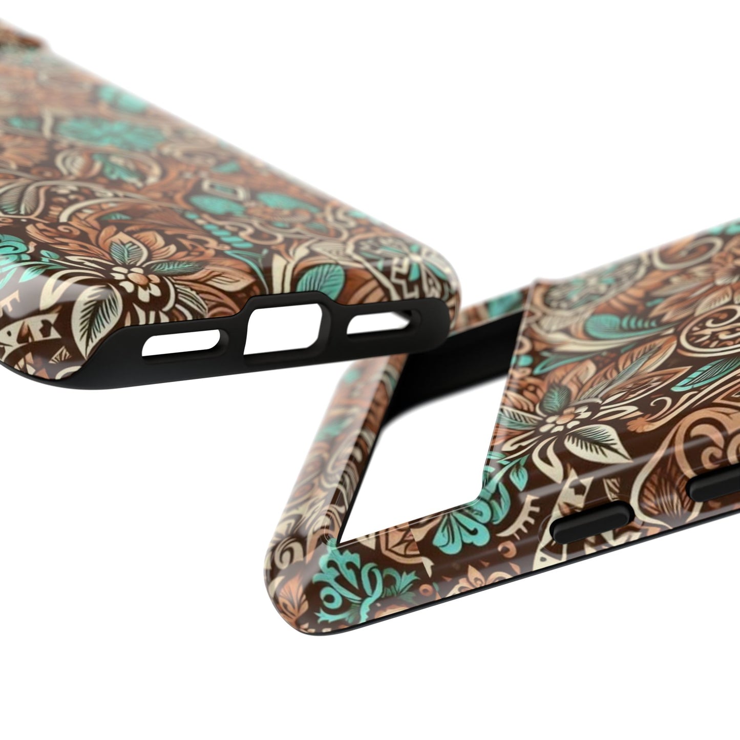 Leather & Turquoise / Tough Cases