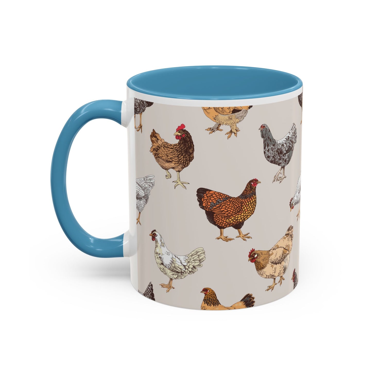 Chickens Coffee Mug (11, 15oz)