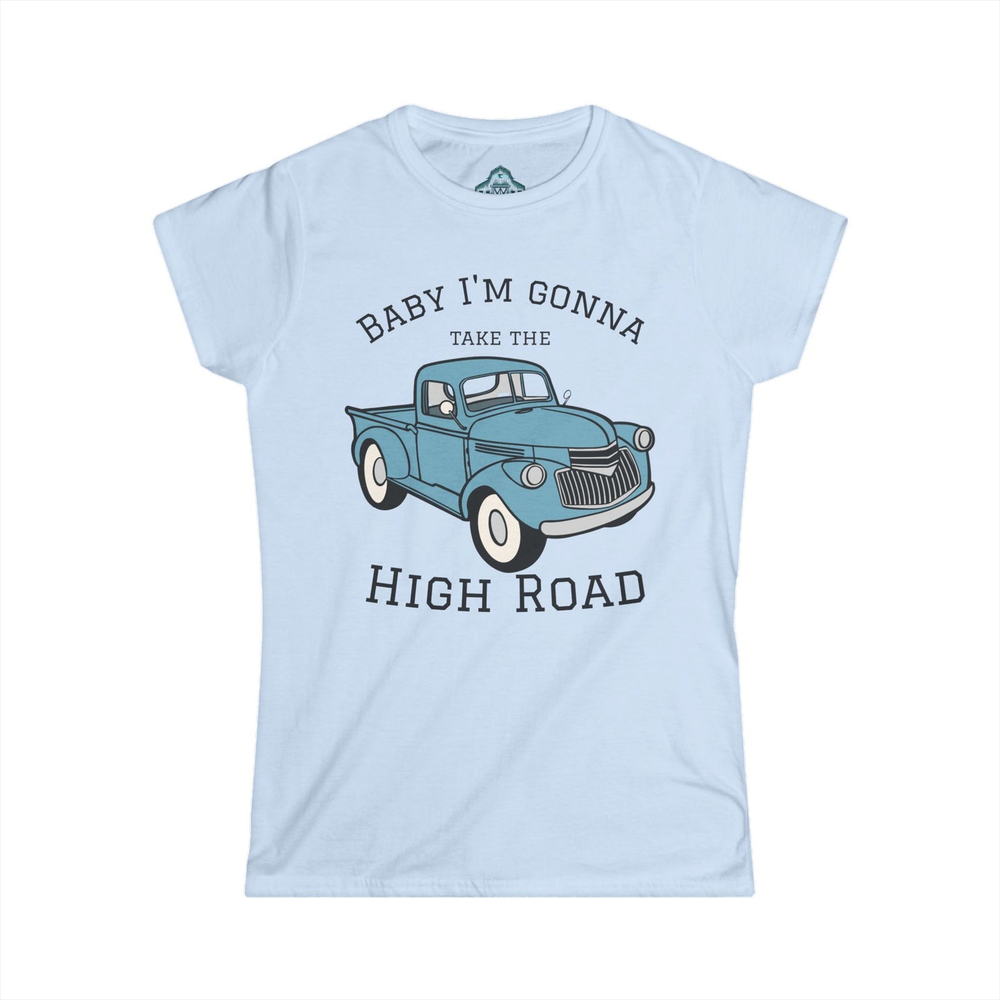 High road & old pickup/ Tshirt