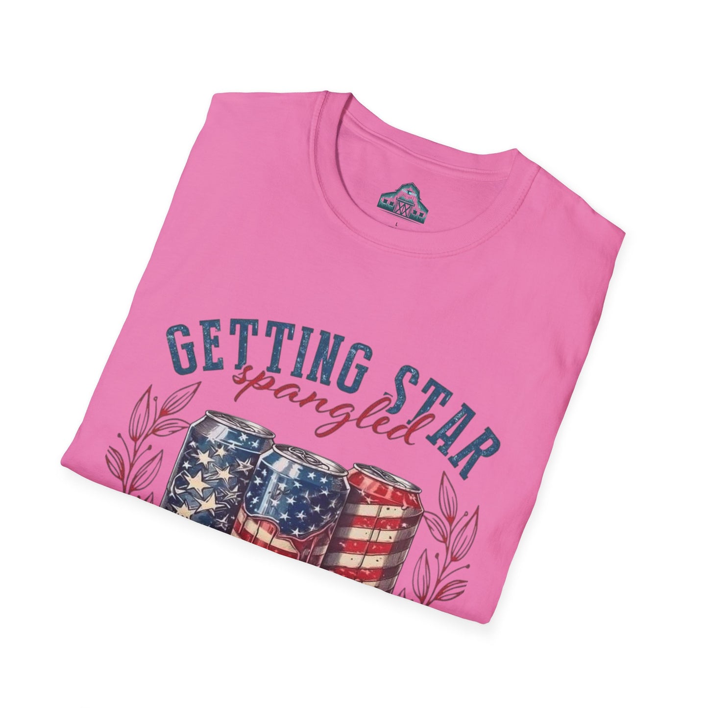 Getting star spangled hammered/ unisex Tshirt