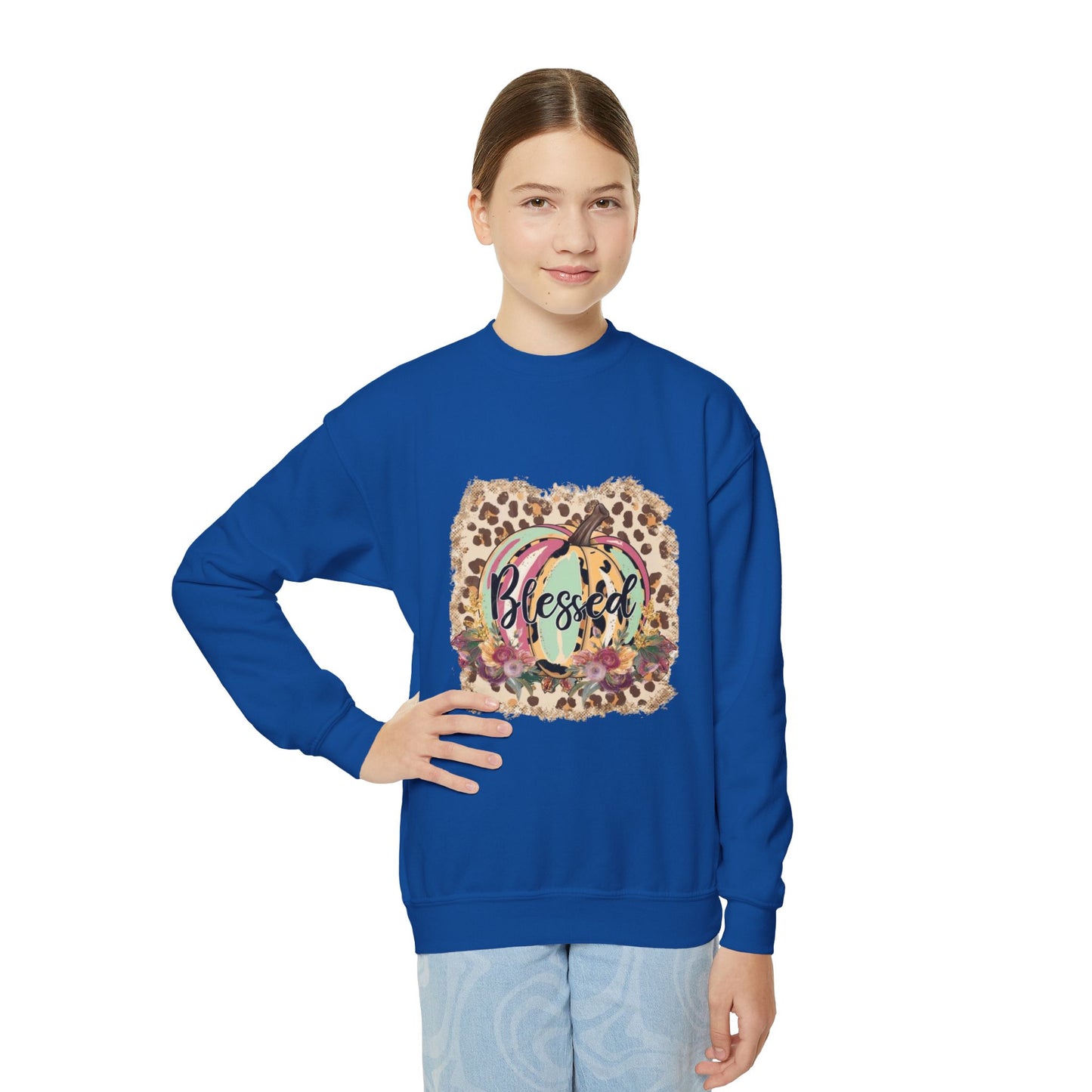 Blessed pumpkin/ youth long sleeve