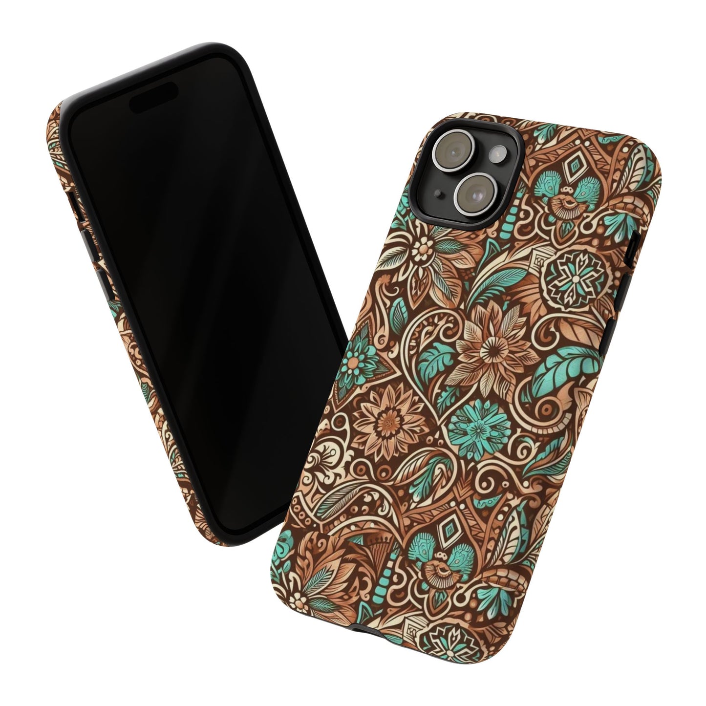 Leather & Turquoise / Tough Cases
