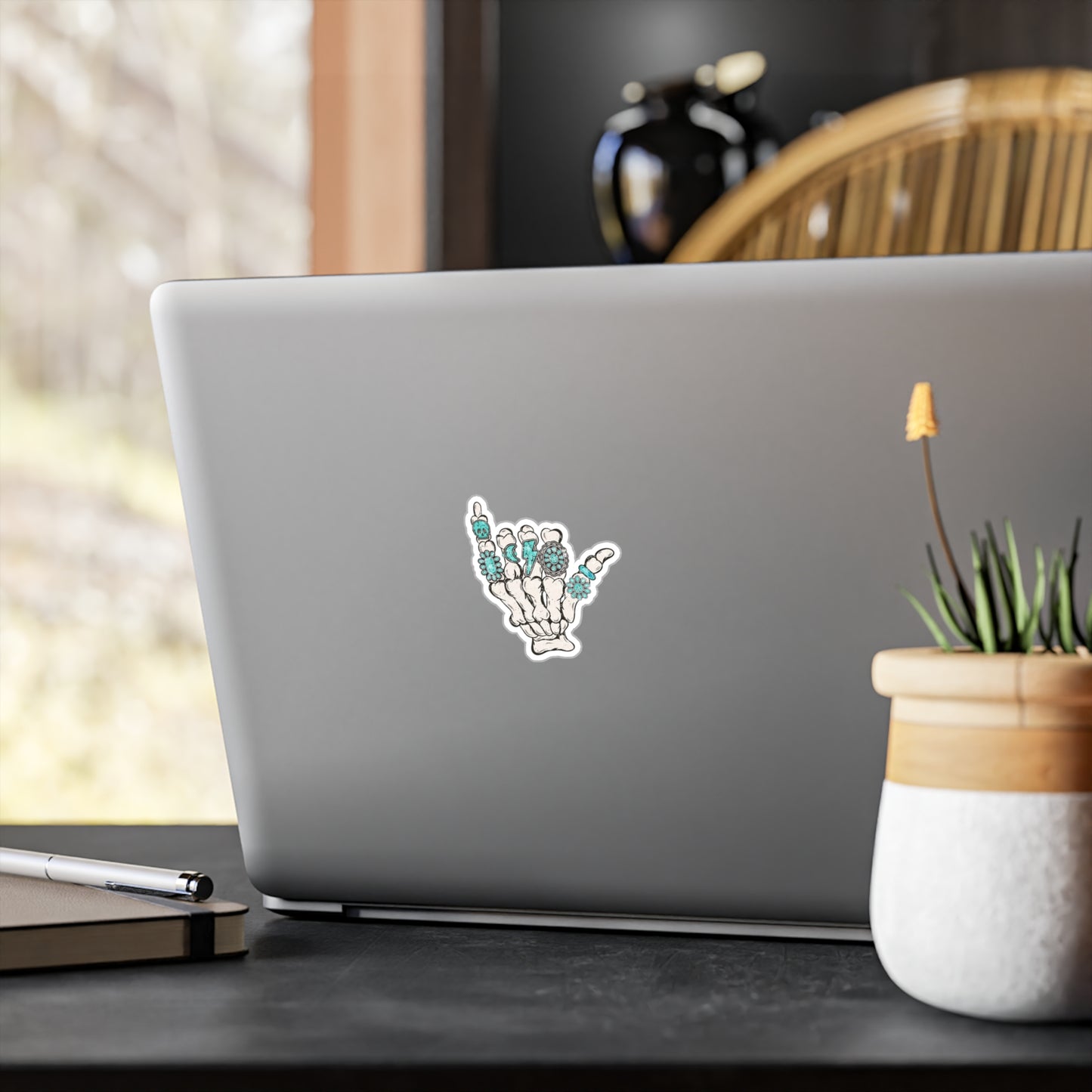 Hang loose turquoise / sticker
