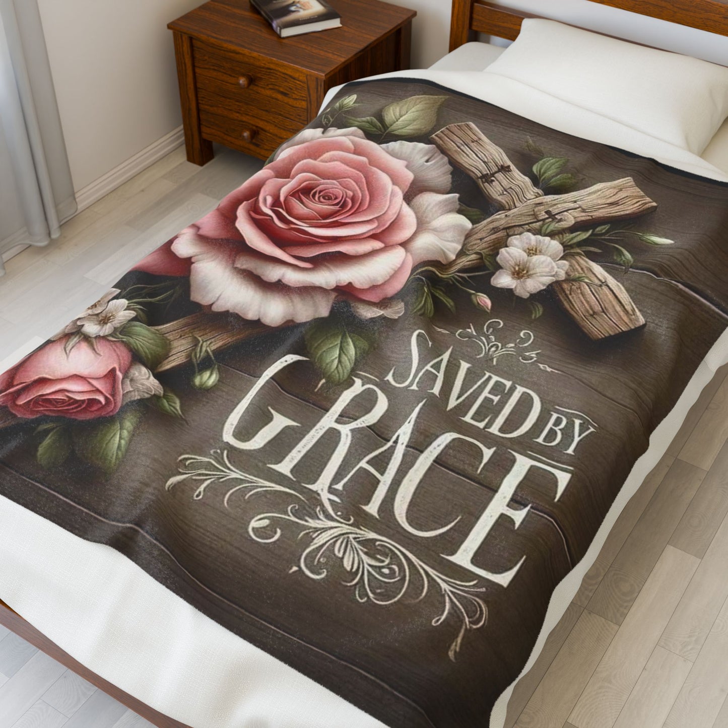 Saved by Grace / Plush Blanket