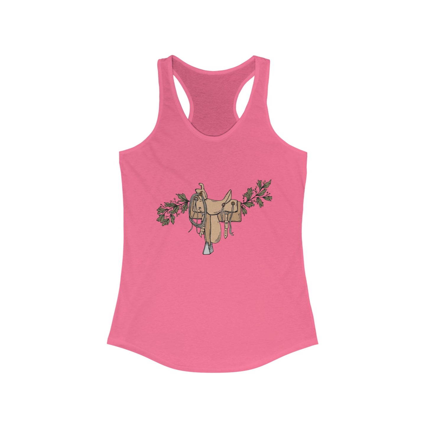 saddle and vine/ Racer back Tank