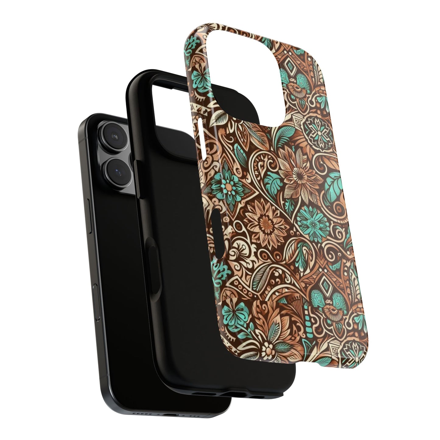 Leather & Turquoise / Tough Cases