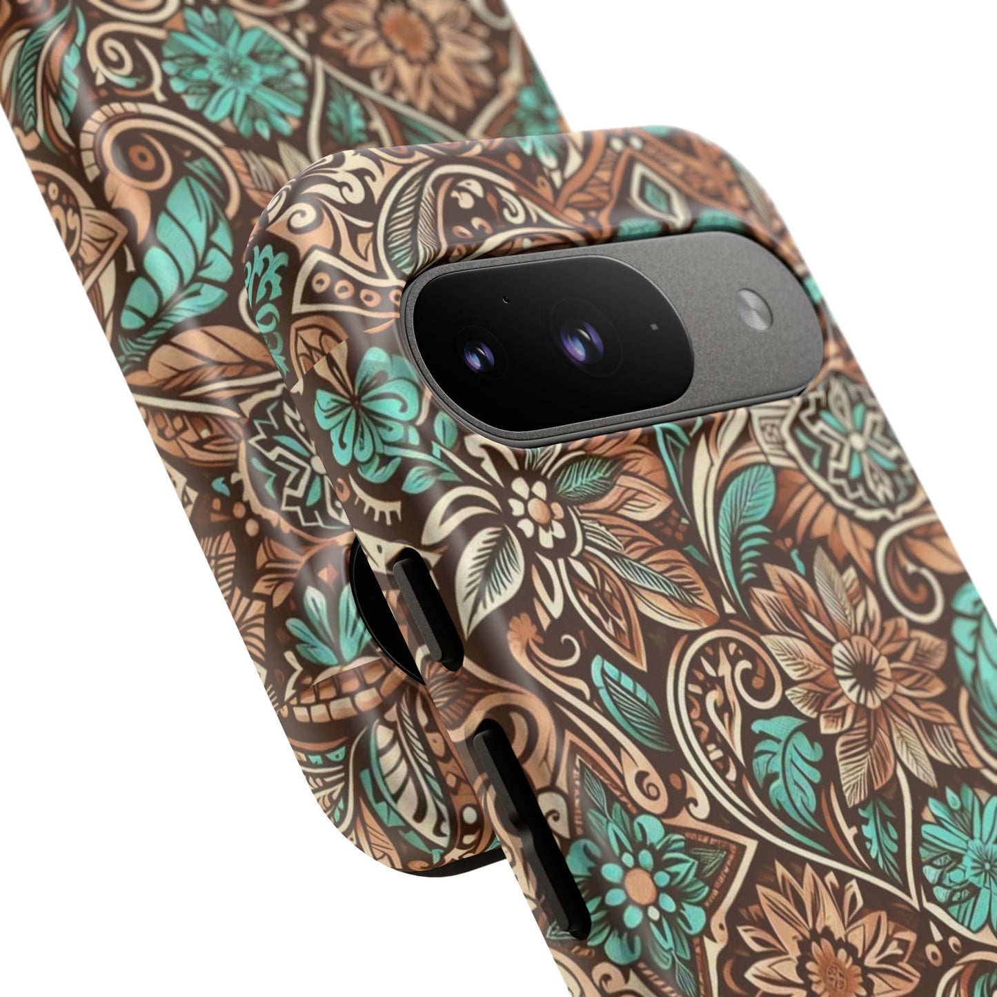 Leather & Turquoise / Tough Cases