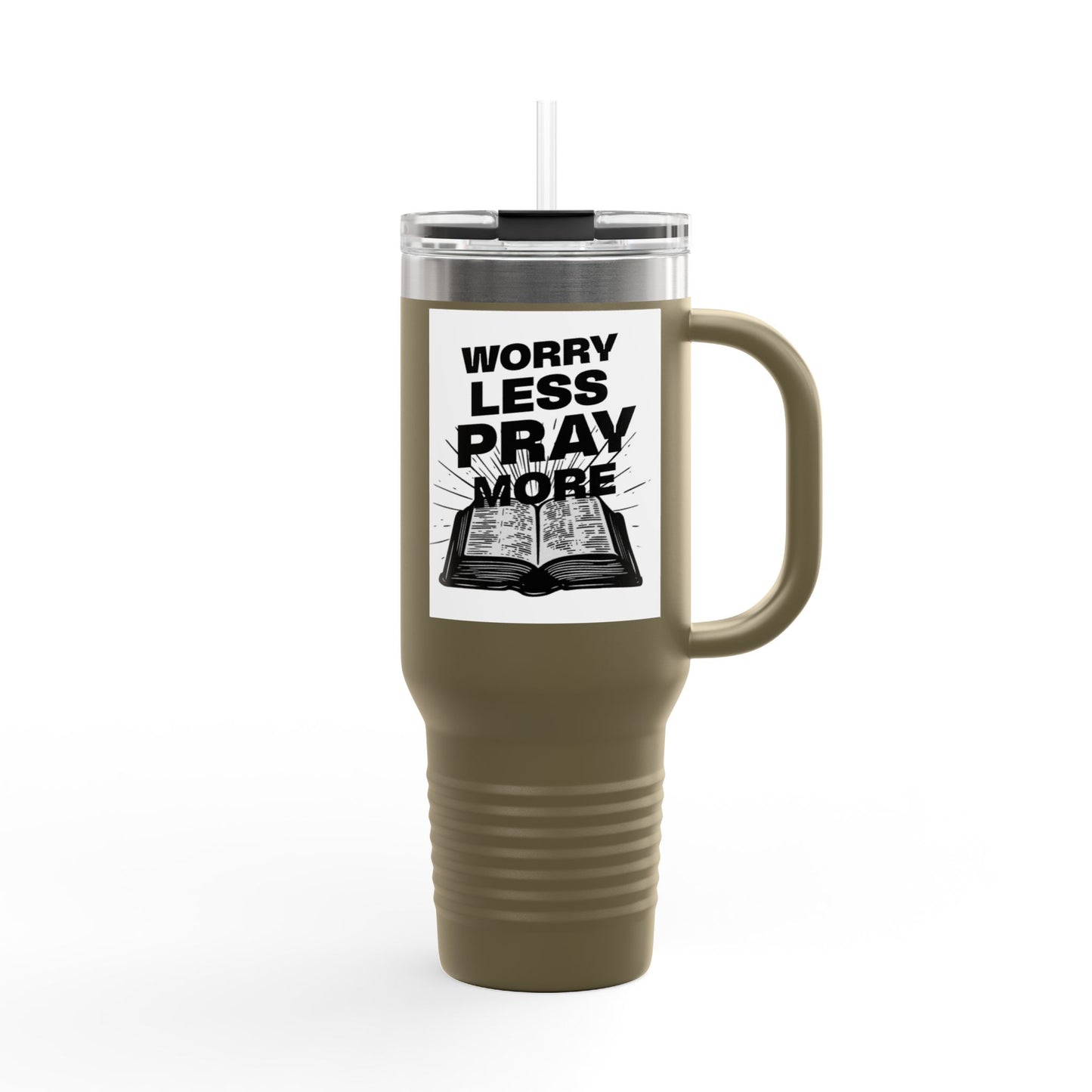 Worry less pray more