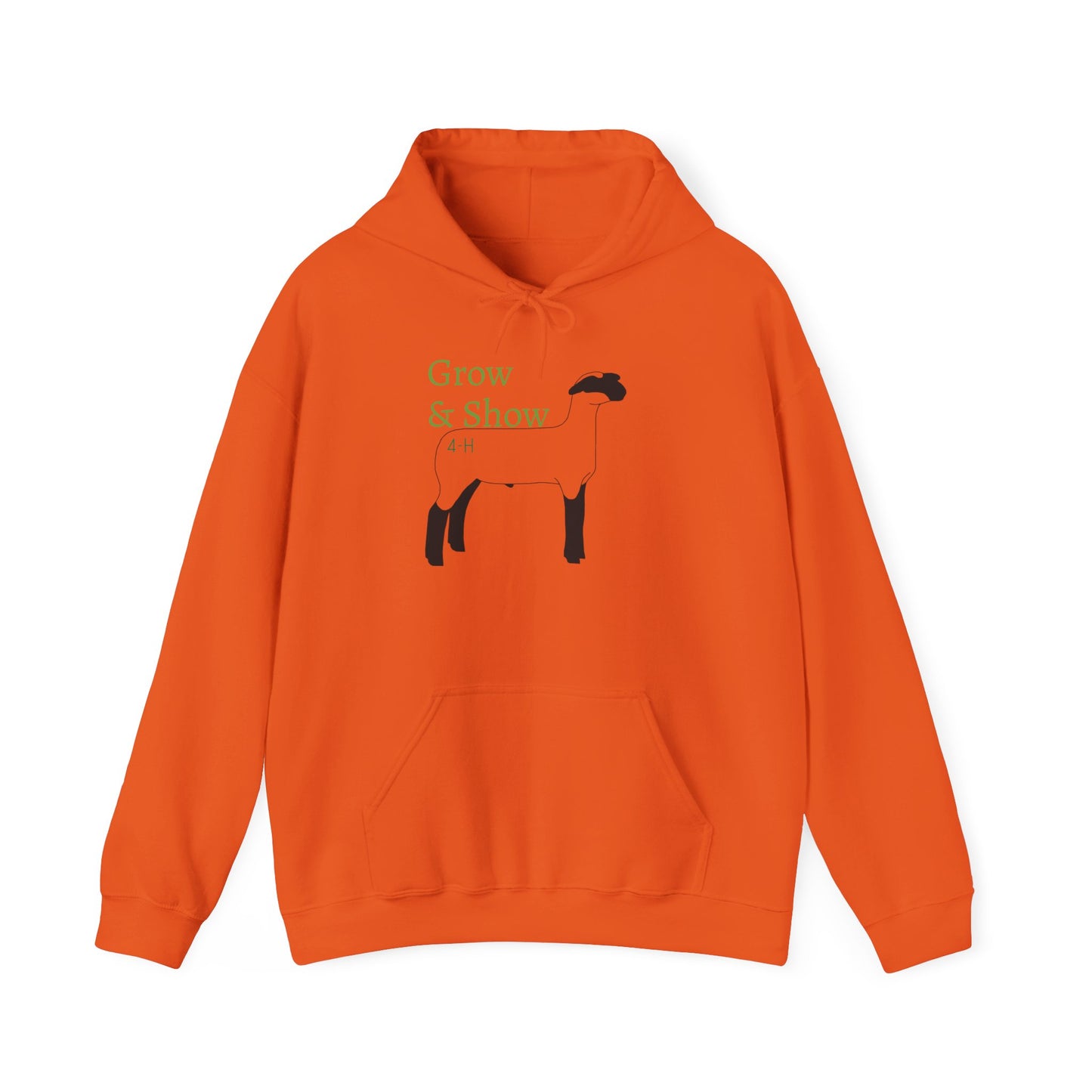 Grow and show 4h hoodie-sheep