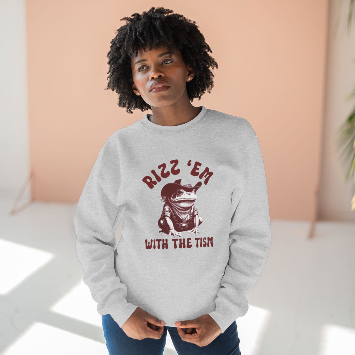 Rizz EM with the Tissm / Crewneck Sweatshirt