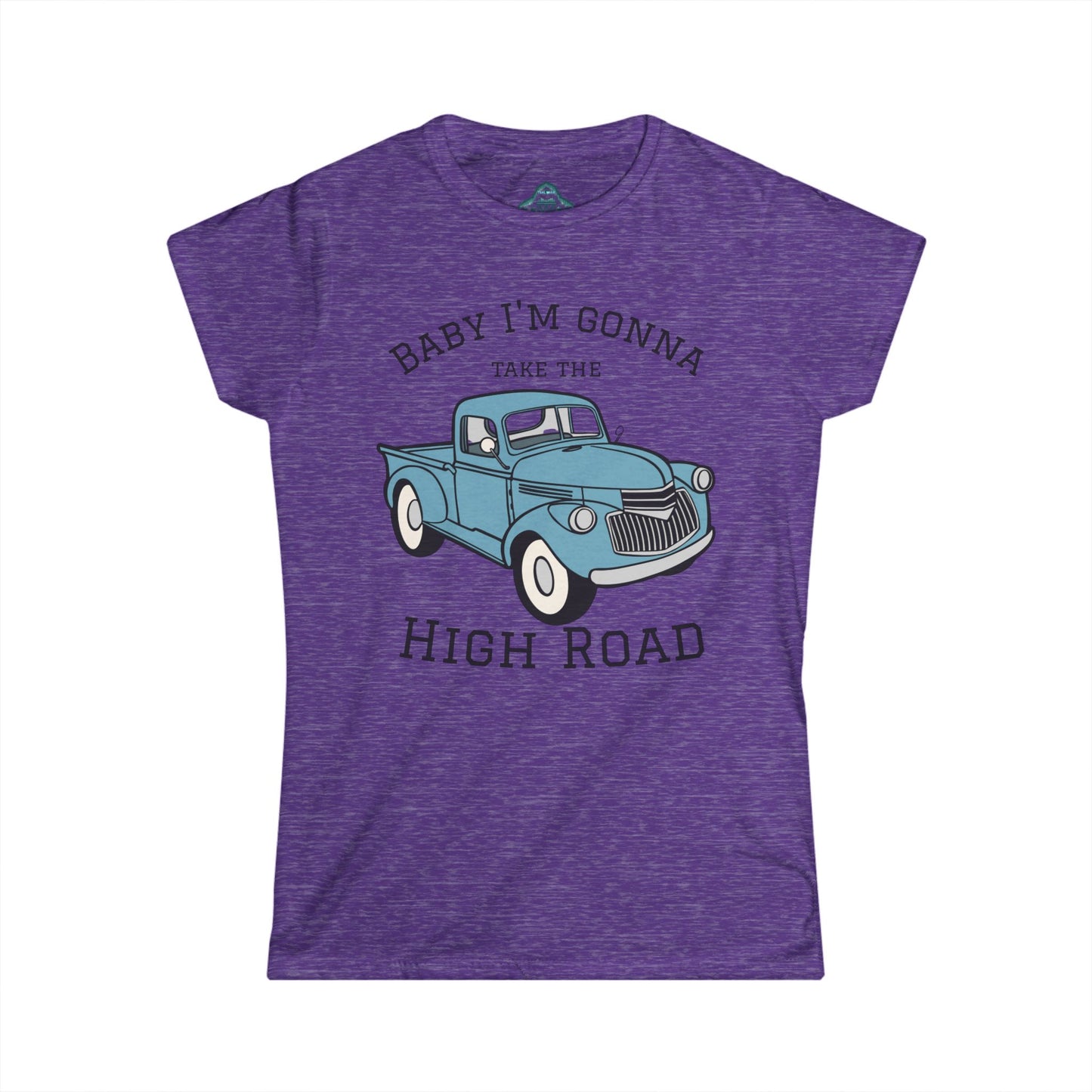 High road & old pickup/ Tshirt
