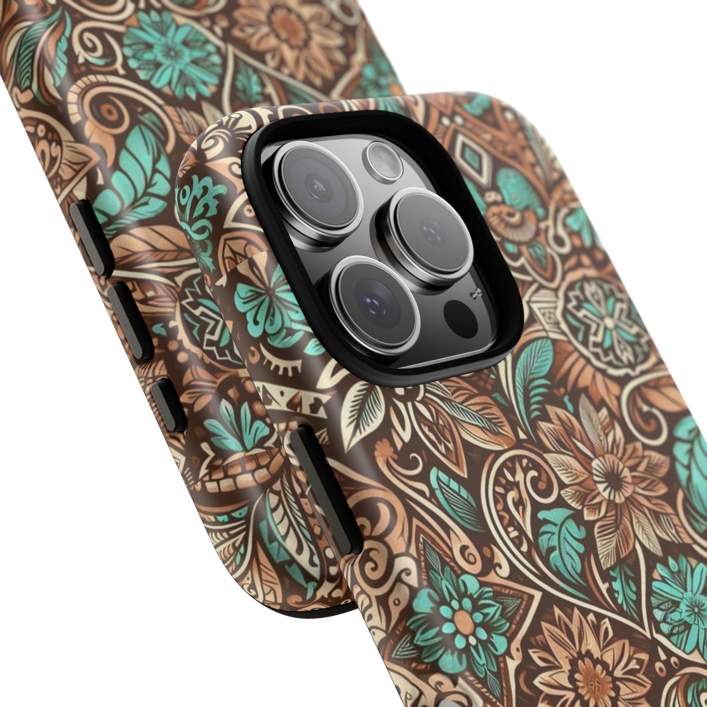 Leather & Turquoise / Tough Cases