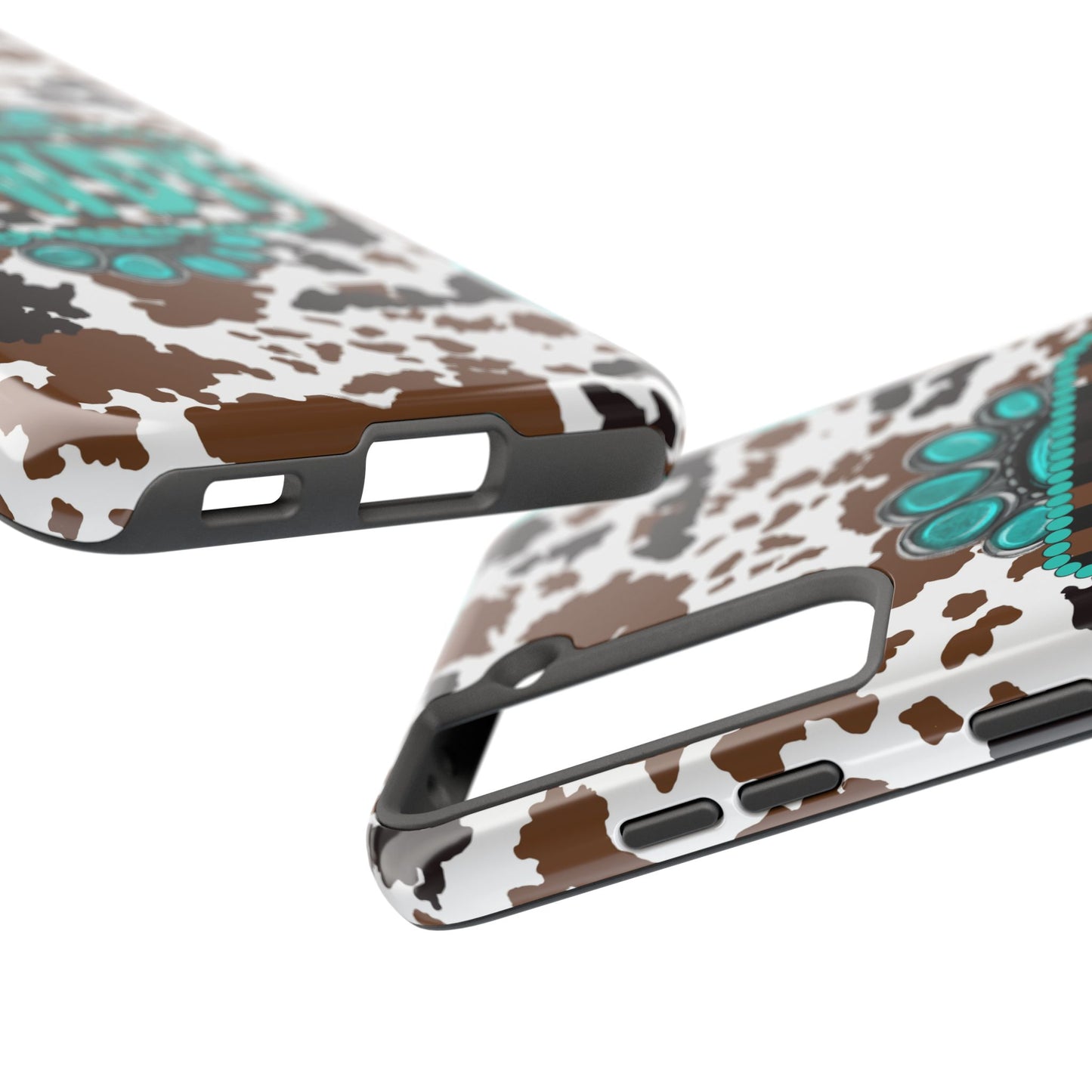 Howdy, cowhide/ Tough Phone Case