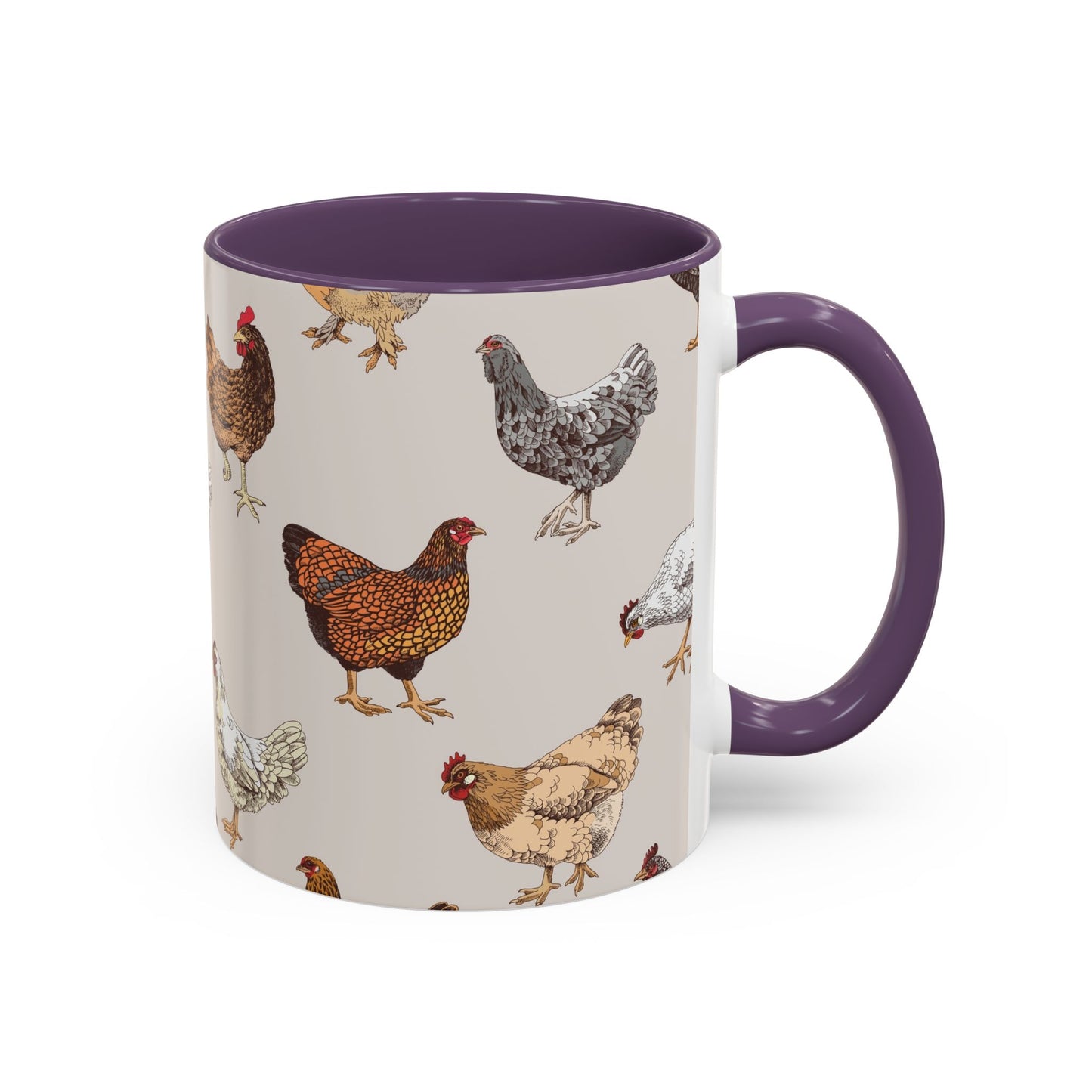Chickens Coffee Mug (11, 15oz)
