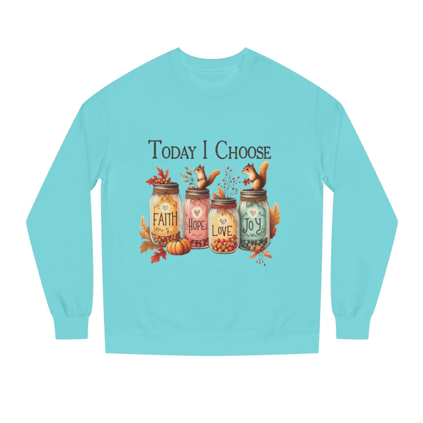 Hope, faith, love, joy / fall sweatshirt