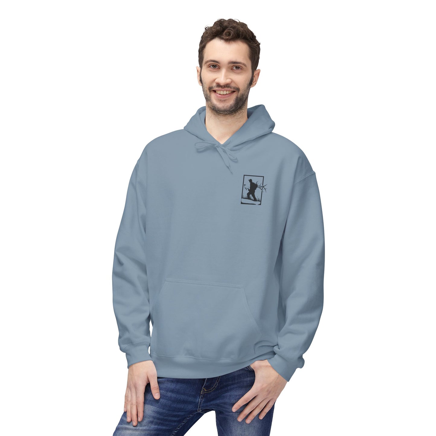 Archery Elk hunter/ Fleece Hoodie