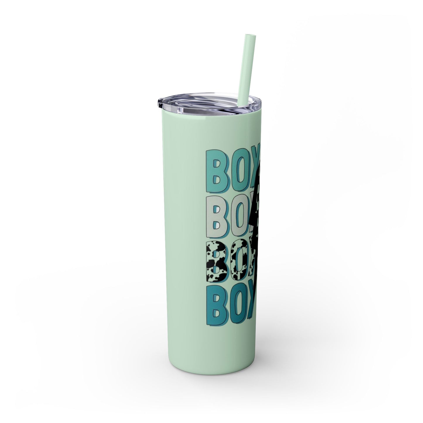 Boy Mom / Tumbler with Straw, 20oz