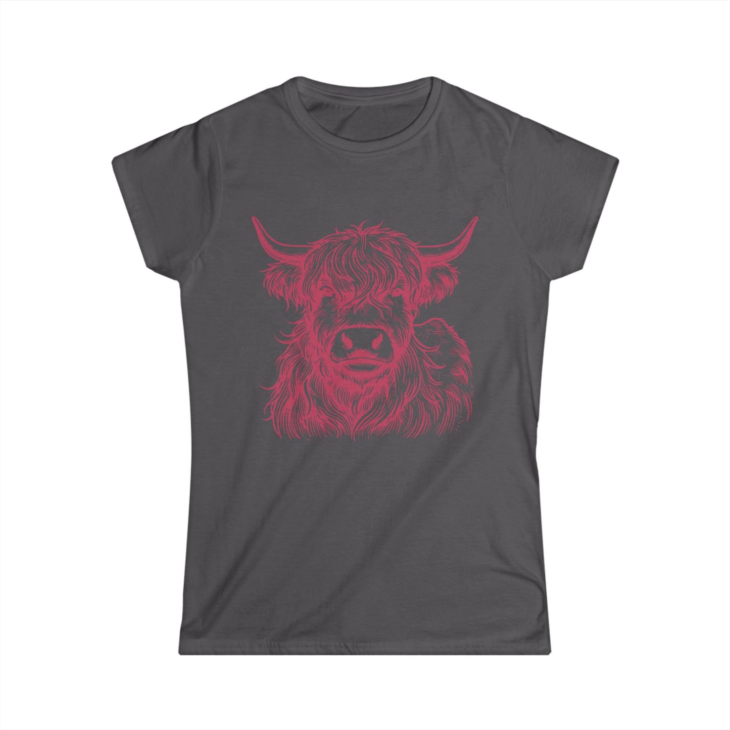Pink cow Tee