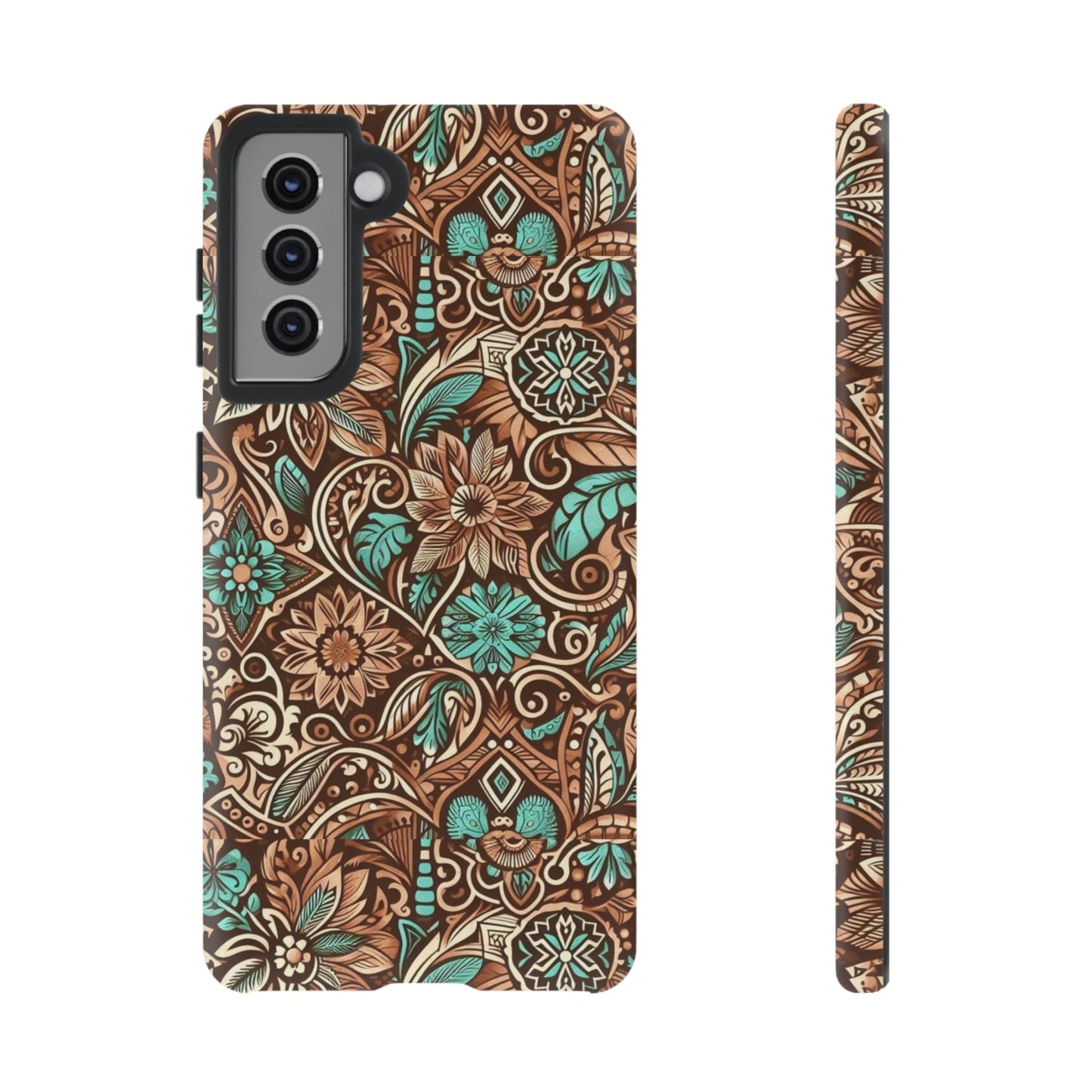 Leather & Turquoise / Tough Cases