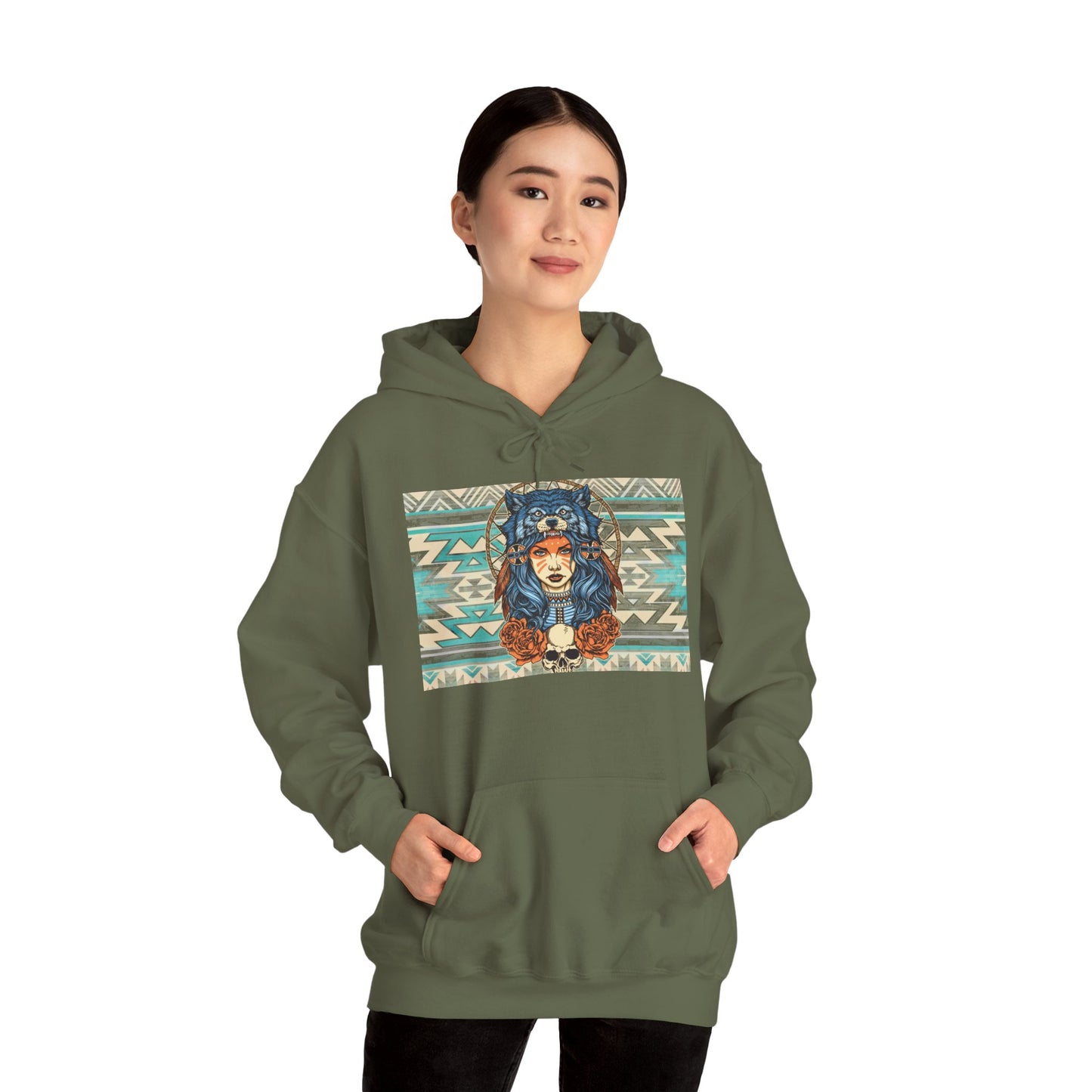 Native women / hoodie