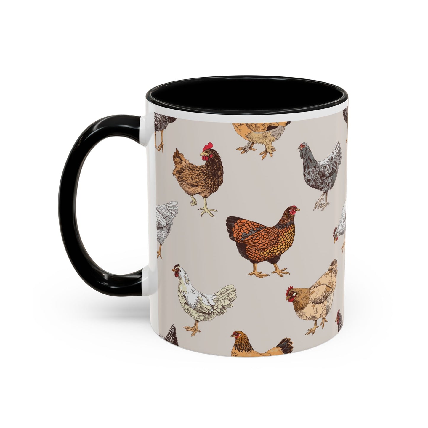 Chickens Coffee Mug (11, 15oz)