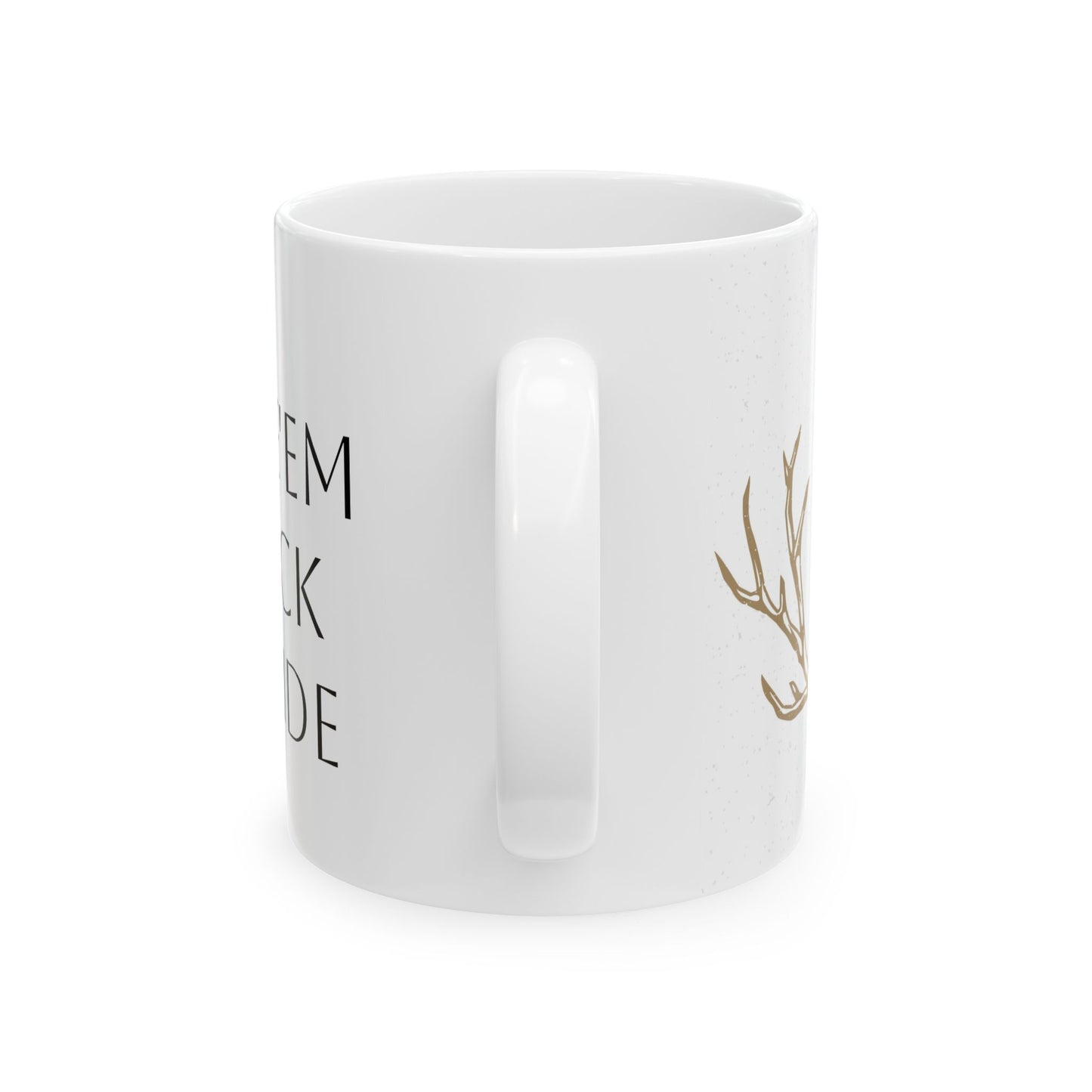 Thick and wide ceramic mug