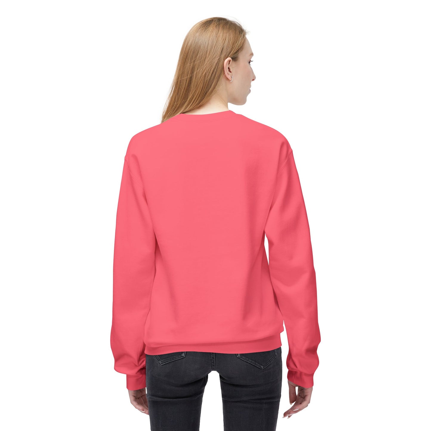 Should have come with a warning / Fleece Crewneck Sweatshirt