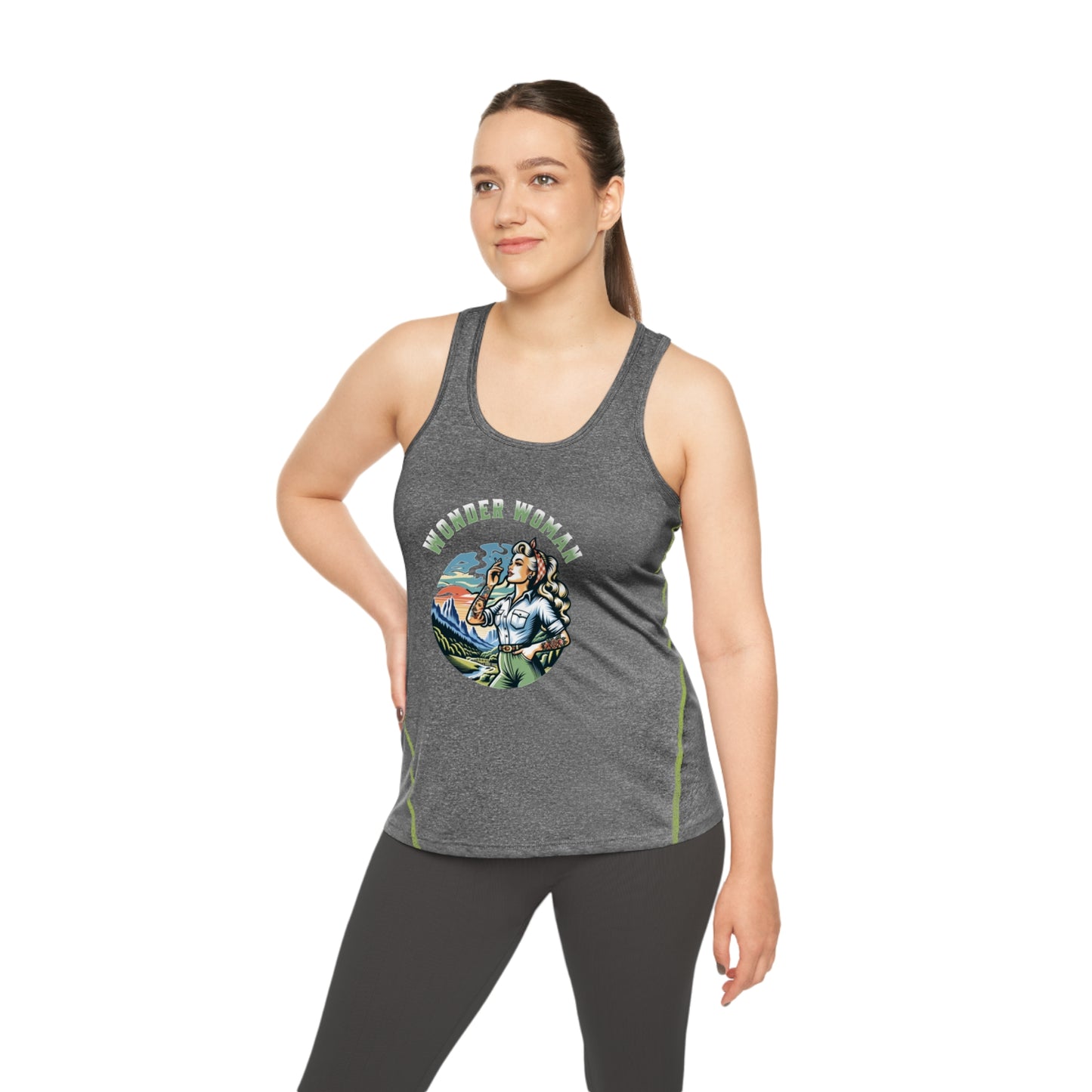 Wonder woman Racerback Sports Top
