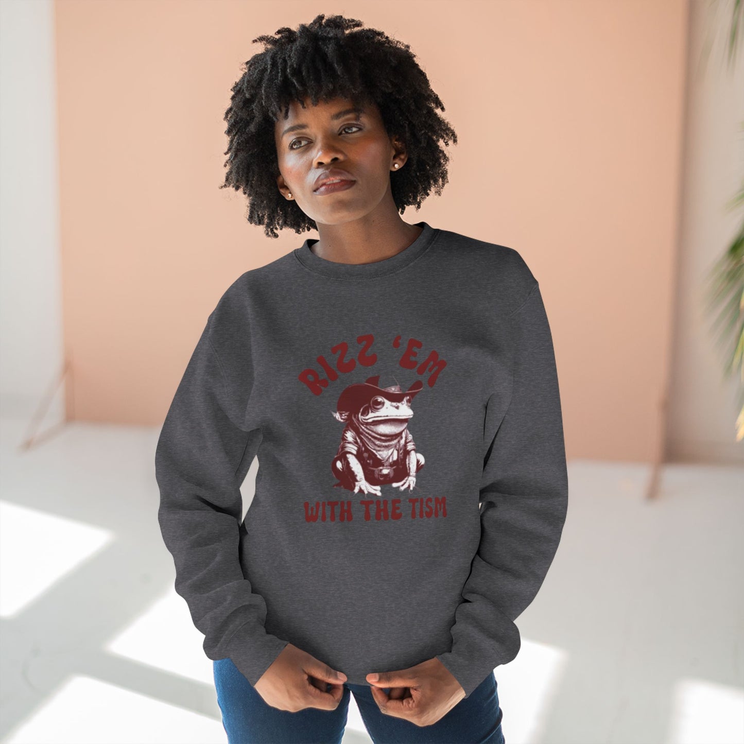 Rizz EM with the Tissm / Crewneck Sweatshirt