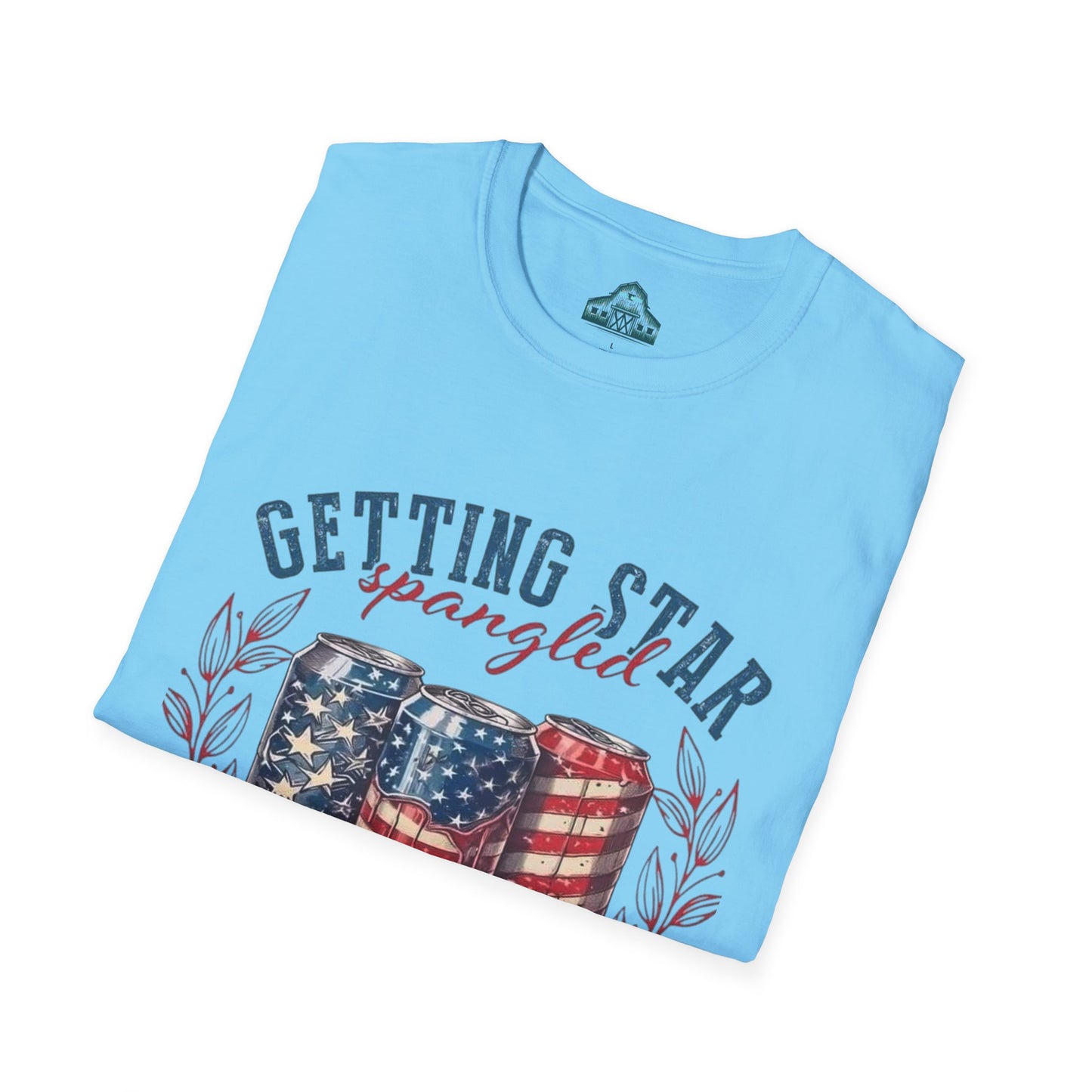 Getting star spangled hammered/ unisex Tshirt