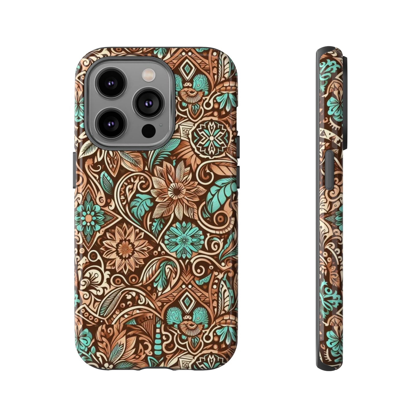 Leather & Turquoise / Tough Cases