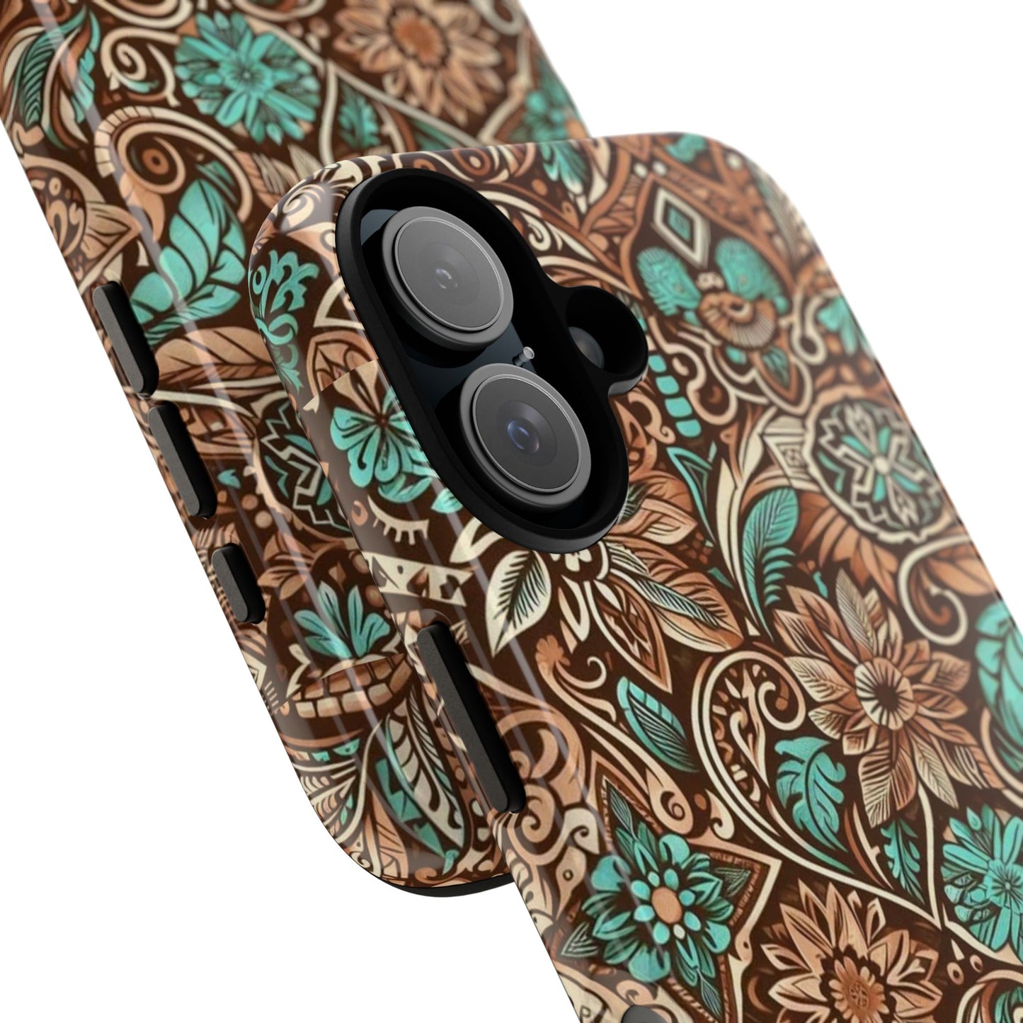 Leather & Turquoise / Tough Cases