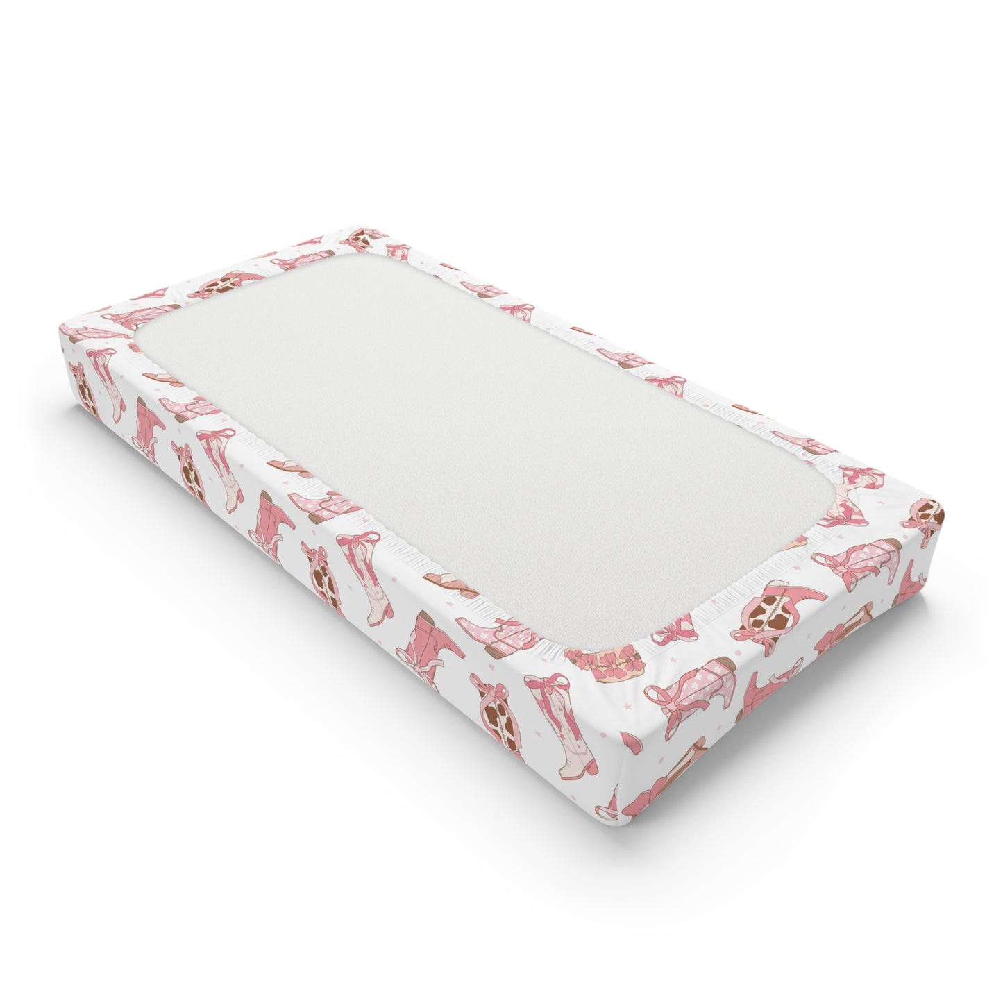 Boots and bows changing pad covers