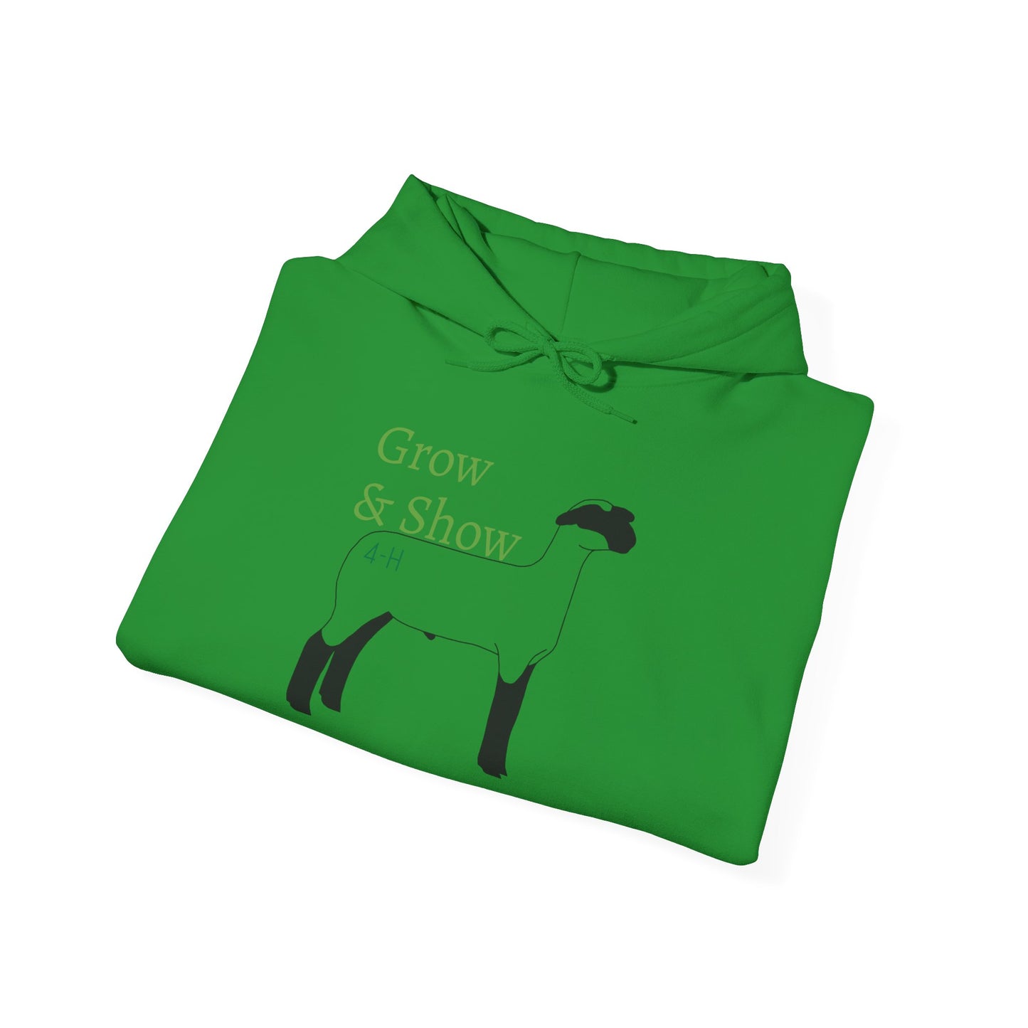 Grow and show 4h hoodie-sheep