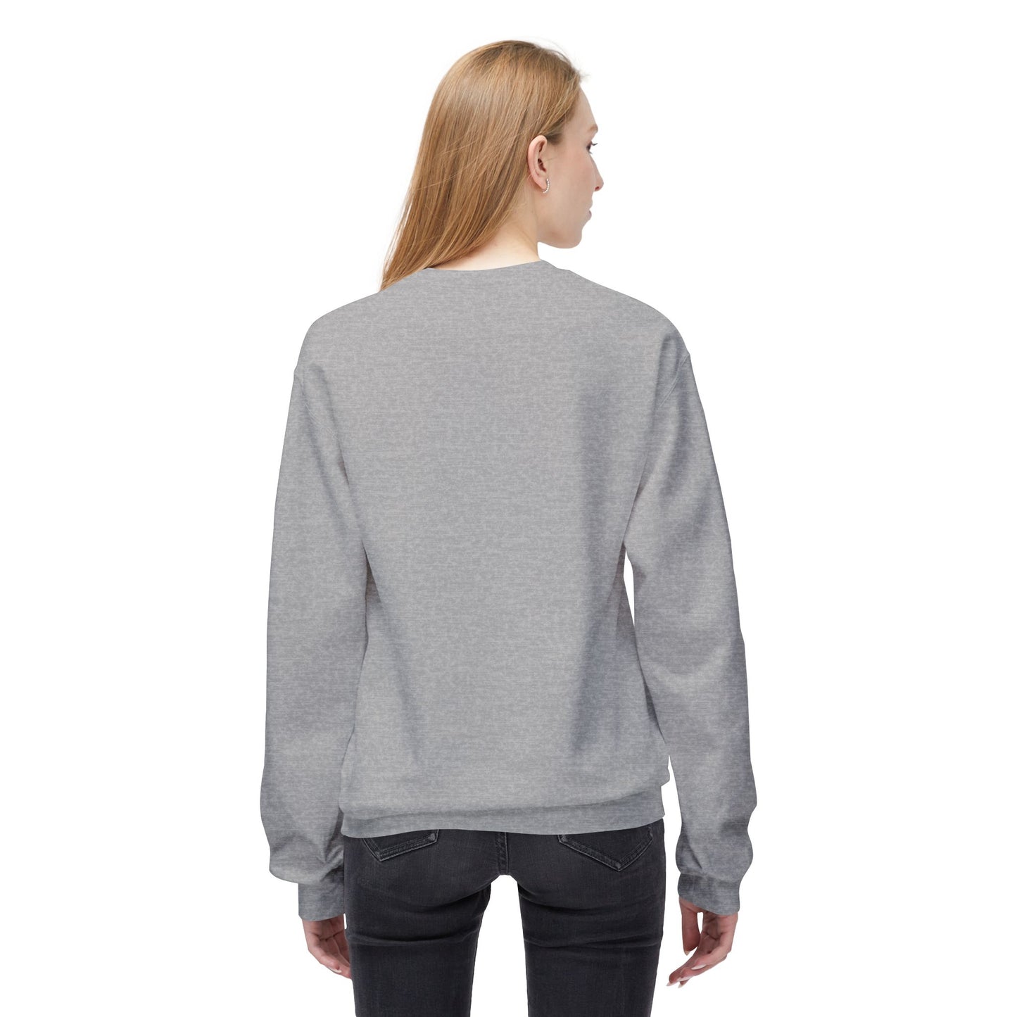 Should have come with a warning / Fleece Crewneck Sweatshirt