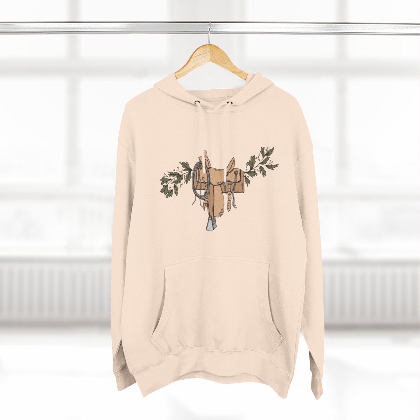 Saddle and vine/ Fleece Hoodie