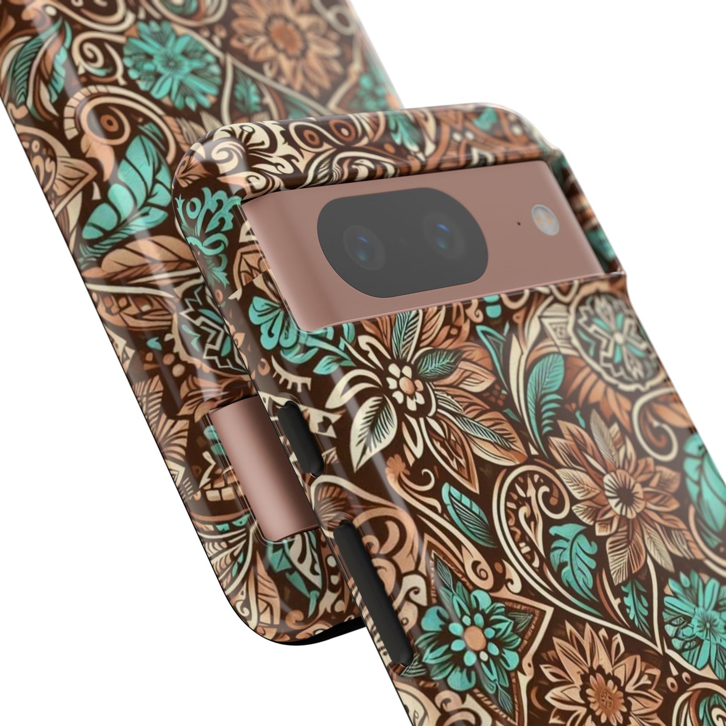 Leather & Turquoise / Tough Cases