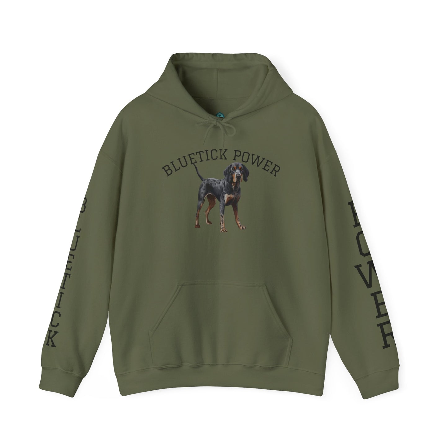 Bluetick power/ hoodie
