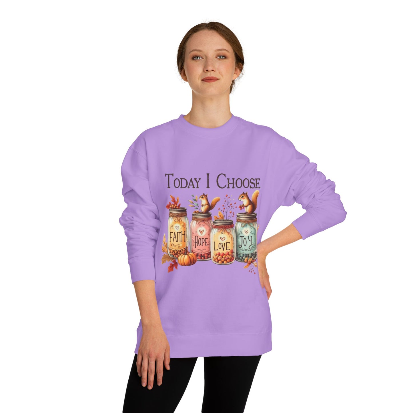 Hope, faith, love, joy / fall sweatshirt