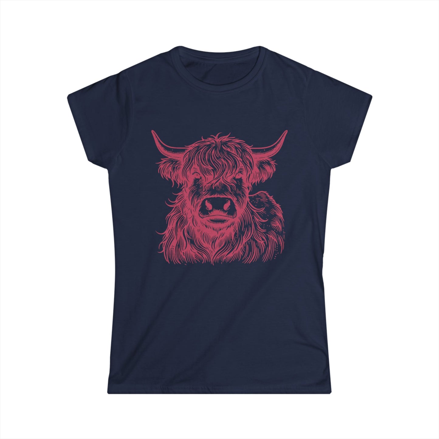 Pink cow Tee