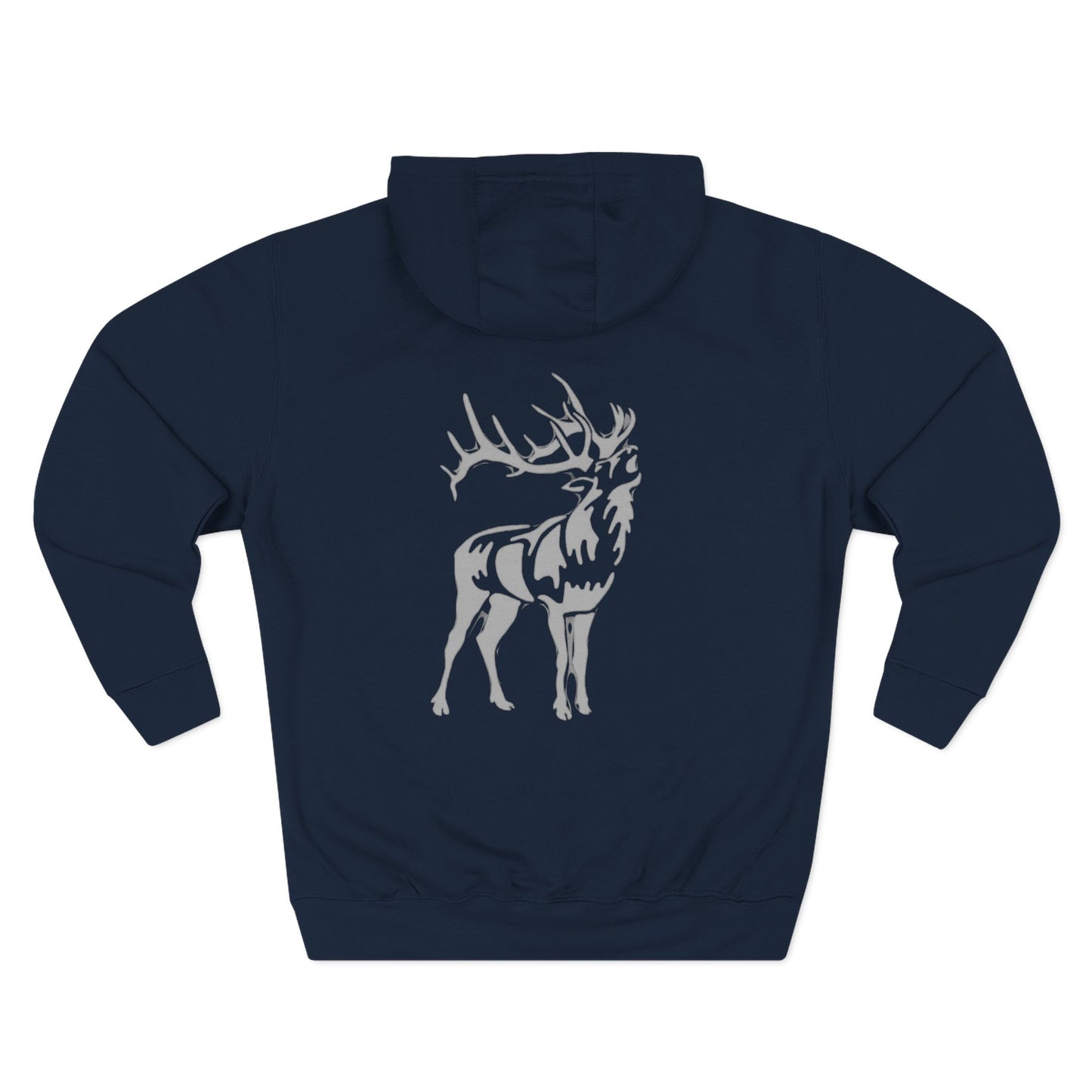 Only Bull-Three-Panel Fleece Hoodie