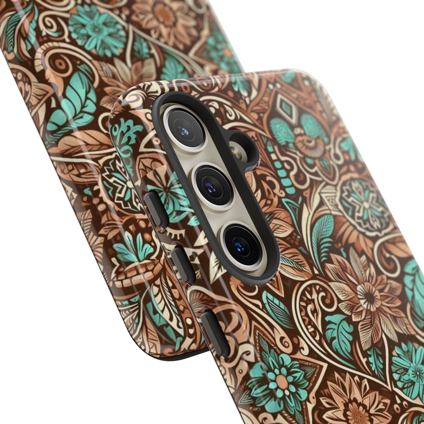 Leather & Turquoise / Tough Cases