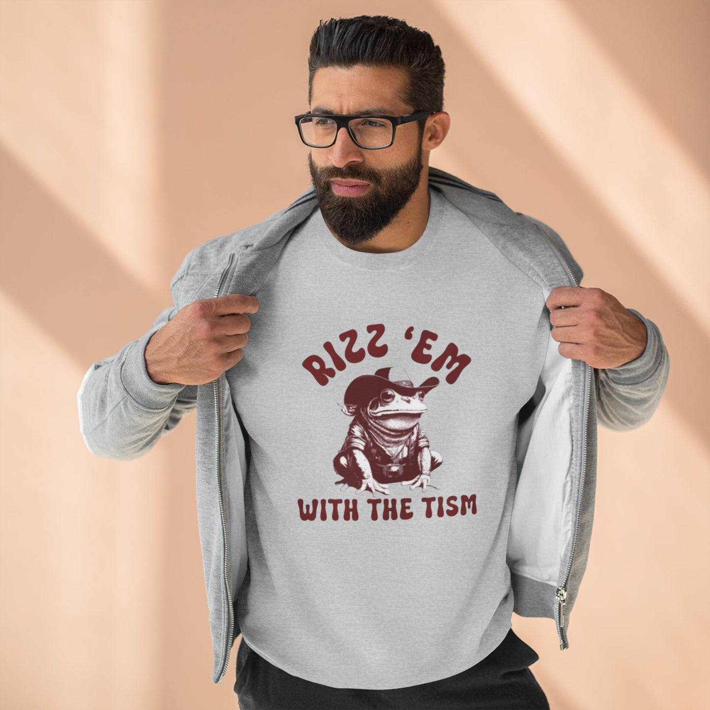 Rizz EM with the Tissm / Crewneck Sweatshirt