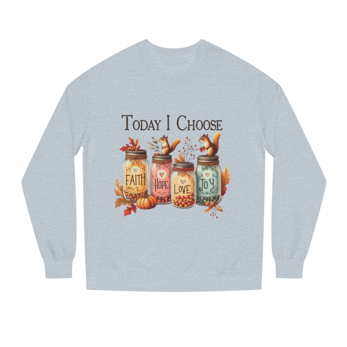 Hope, faith, love, joy / fall sweatshirt