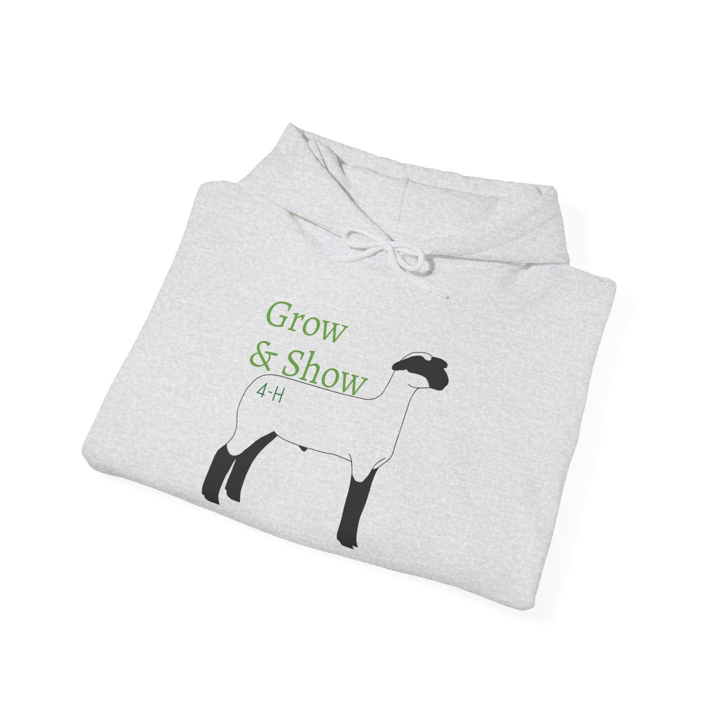 Grow and show 4h hoodie-sheep