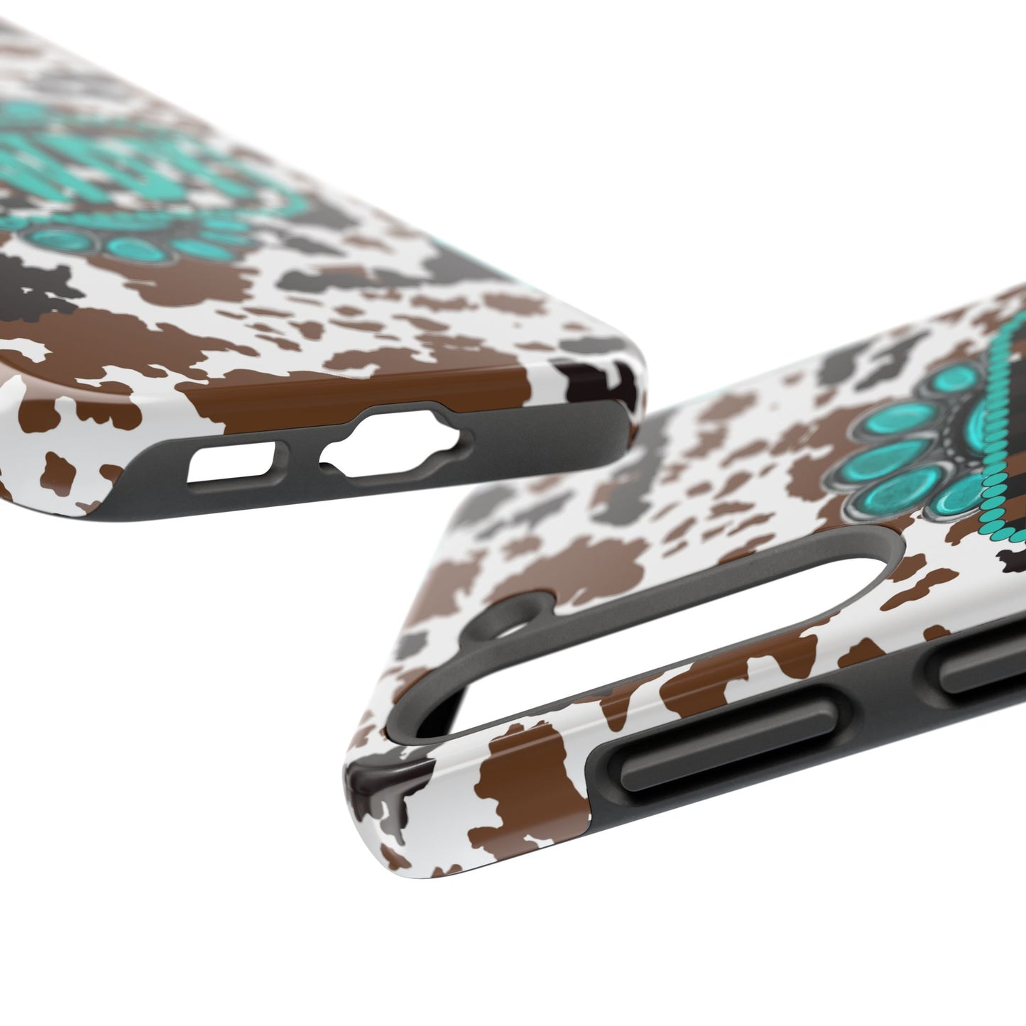 Howdy, cowhide/ Tough Phone Case