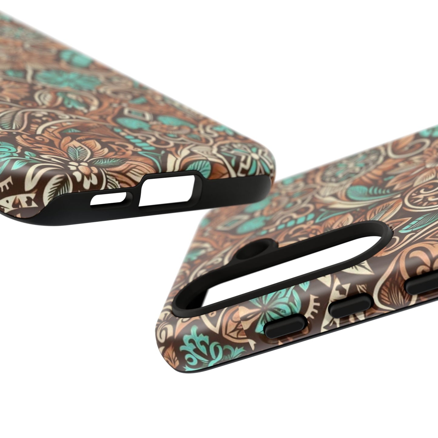Leather & Turquoise / Tough Cases