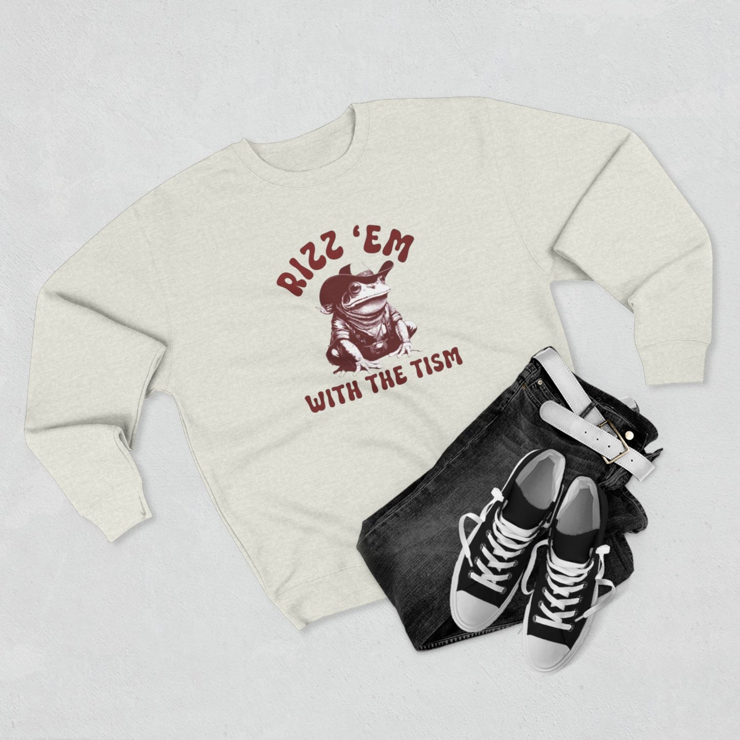Rizz EM with the Tissm / Crewneck Sweatshirt